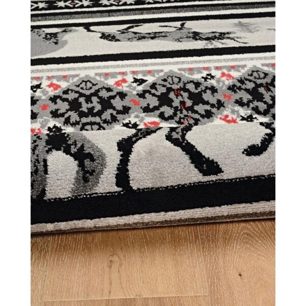 Colorado Carson Grey Area Rug - 5' X 7'6"