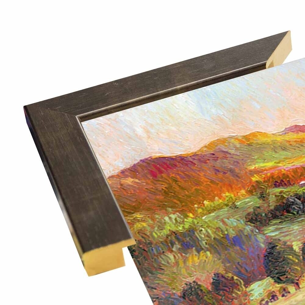 Colorado Sunset-RICWAL12603 Print 4.75"x7" by Richard Wallich
