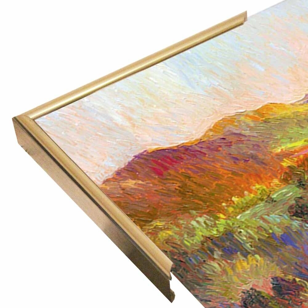 Colorado Sunset-RICWAL12603 Print 4.75"x7" by Richard Wallich