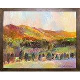 Colorado Sunset-RICWAL12603 Print 4.75"x7" by Richard Wallich