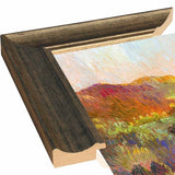 Colorado Sunset-RICWAL12603 Print 4.75"x7" by Richard Wallich
