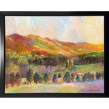 Colorado Sunset-RICWAL12603 Print 4.75"x7" by Richard Wallich