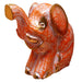 Colorful Sitting Elephant Statue
