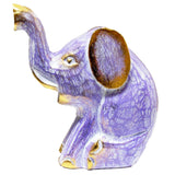 Colorful Sitting Elephant Statue