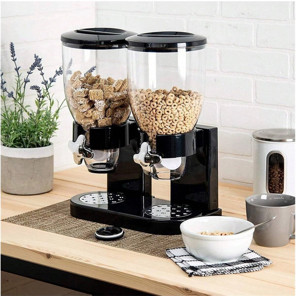 ColourTreeUSA 2L Single, Double or Triple Commercial Dry Food Dispenser