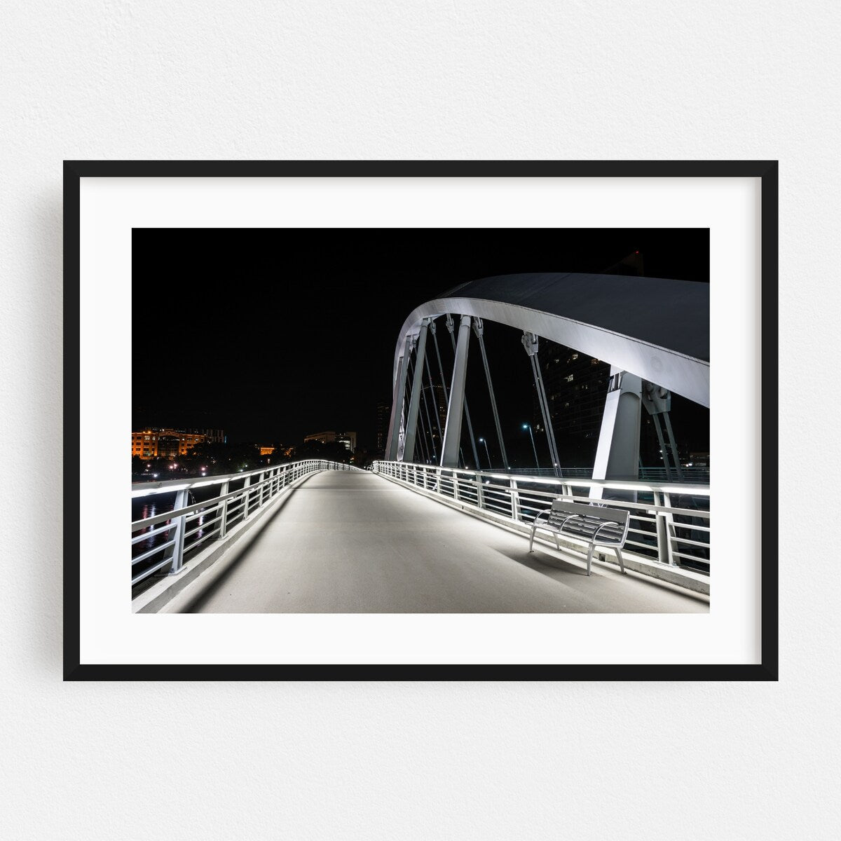 Columbus Ohio The Main Street Bridge 02 Photography Art Print/Poster