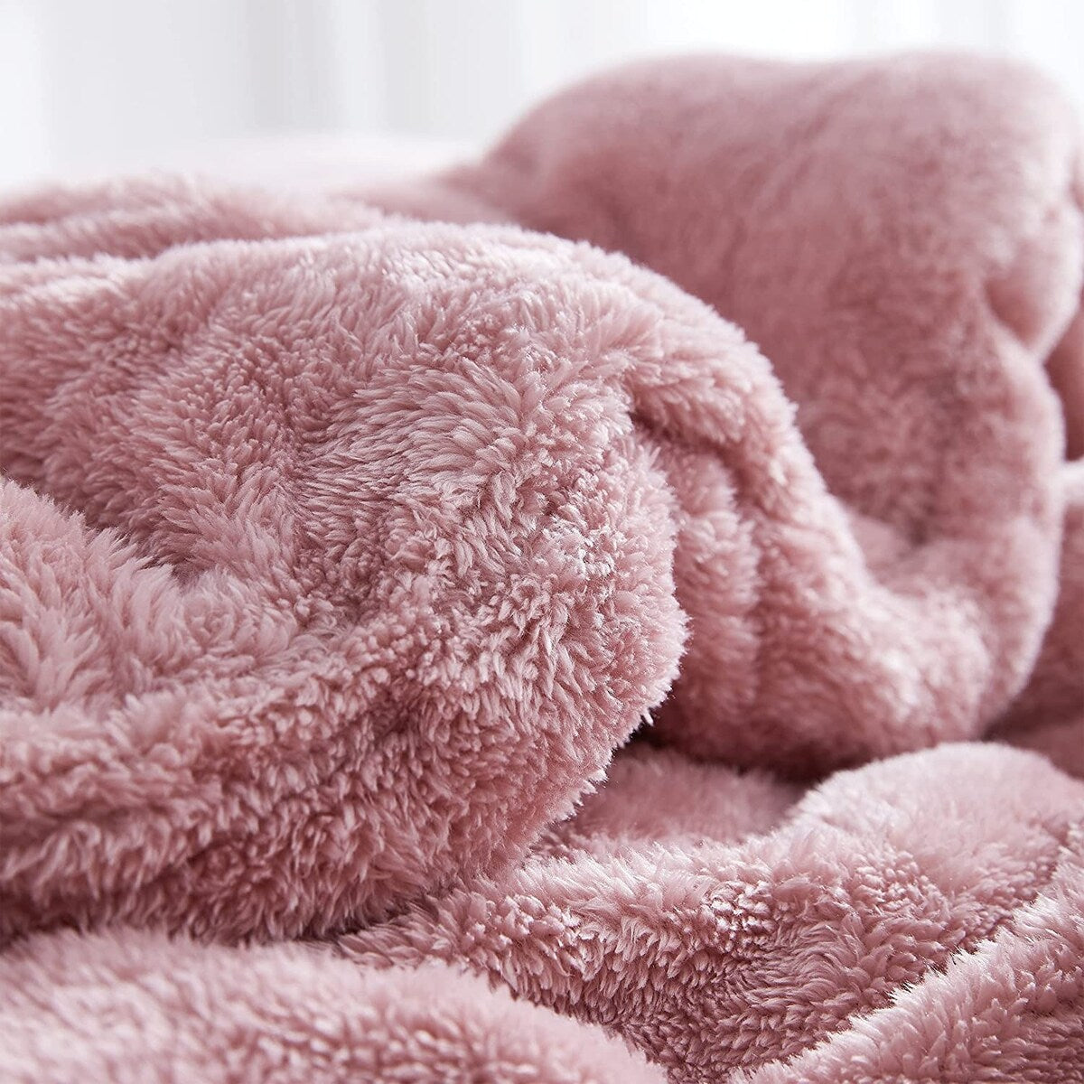 Coma Inducer® Oversized Plush Comforter - Sepia Rose