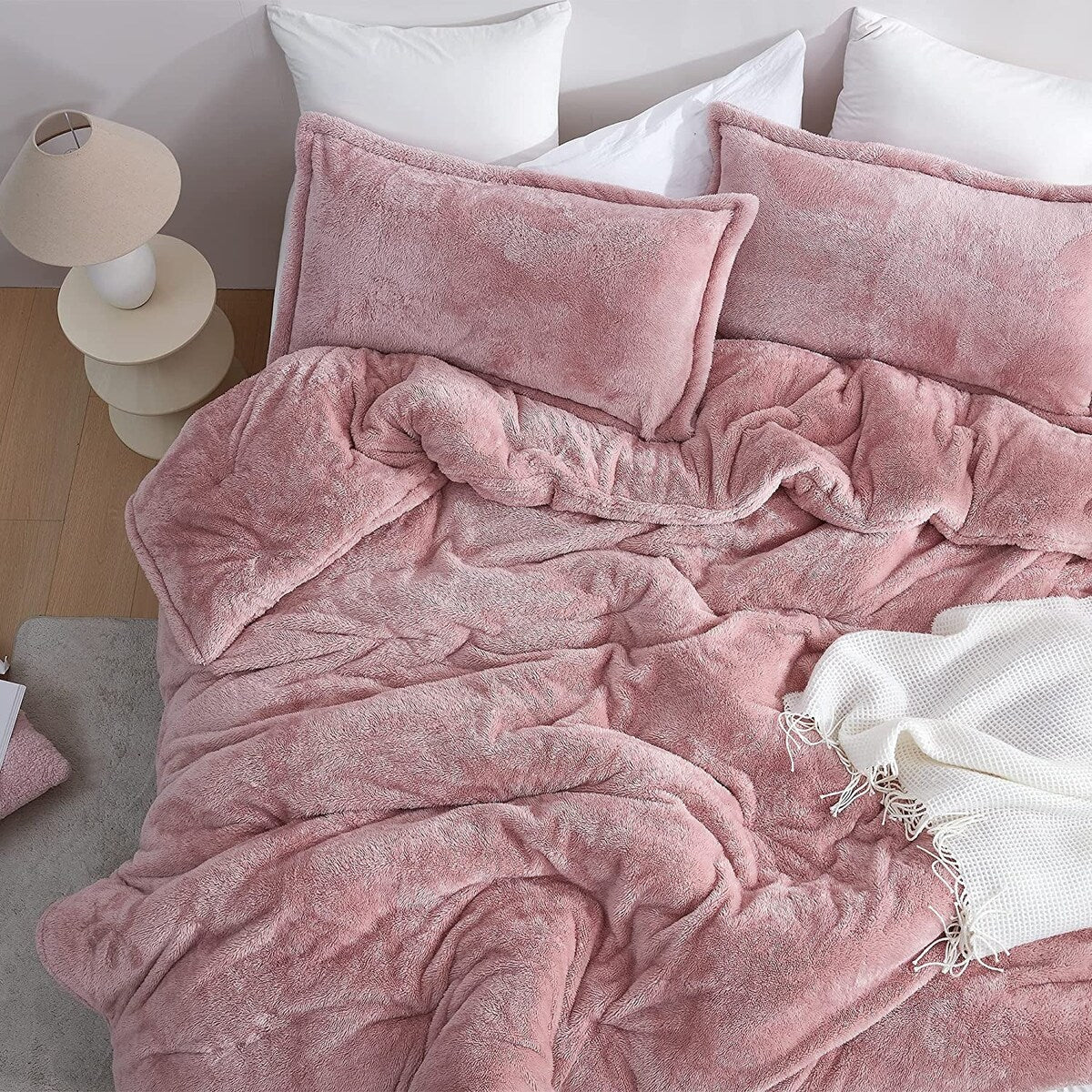 Coma Inducer® Oversized Plush Comforter - Sepia Rose