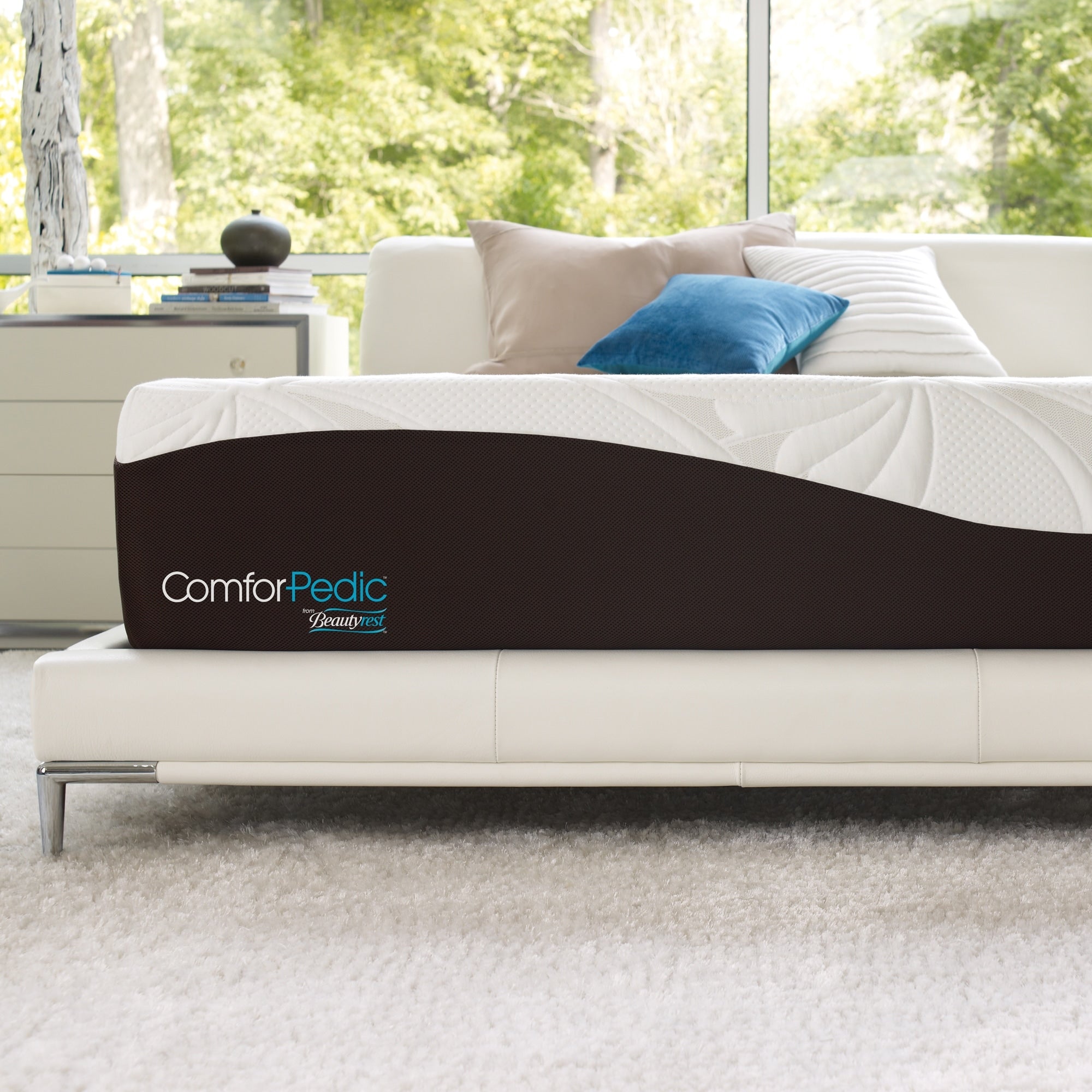 ComforPedic from Beautyrest Choose Your Comfort 8 inch Gel Memory Foam Mattress Set