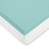 Comfort Dreams 'Mem-Cool' 4-inch Memory Foam Mattress Topper - White