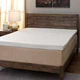 Comfort Dreams Pillow Top 14-inch King-size Memory Foam Mattress - White