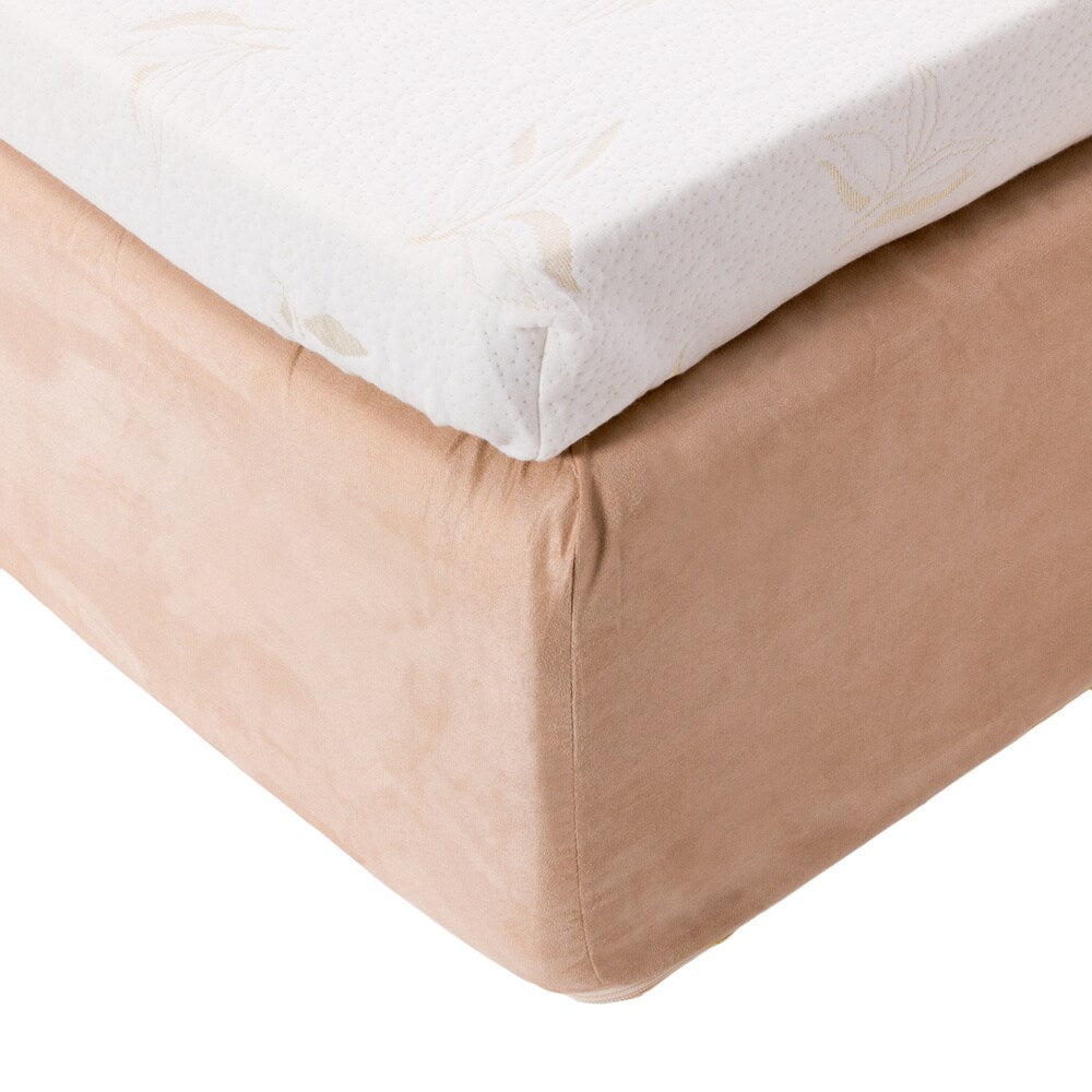 Comfort Dreams Pillow Top 14-inch King-size Memory Foam Mattress - White