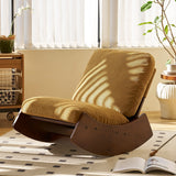 Comfortable Glider Rocking Chair Reading Chair - 35.40"L * 24.2"W * 28.3"H