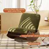 Comfortable Glider Rocking Chair Reading Chair - 35.40"L * 24.2"W * 28.3"H