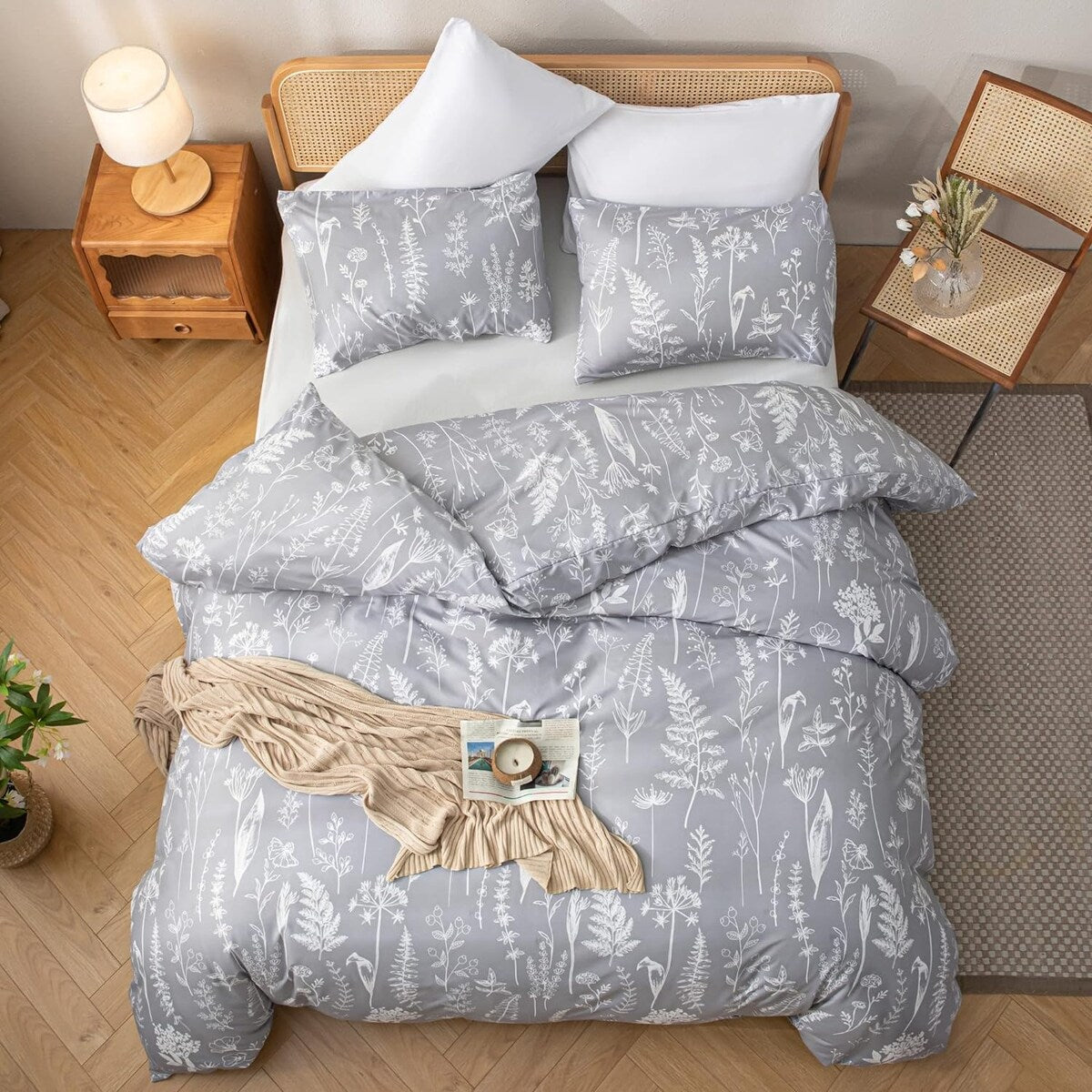 Comforter set 2 PCS Soft Microfiber Twin Bedding Sets