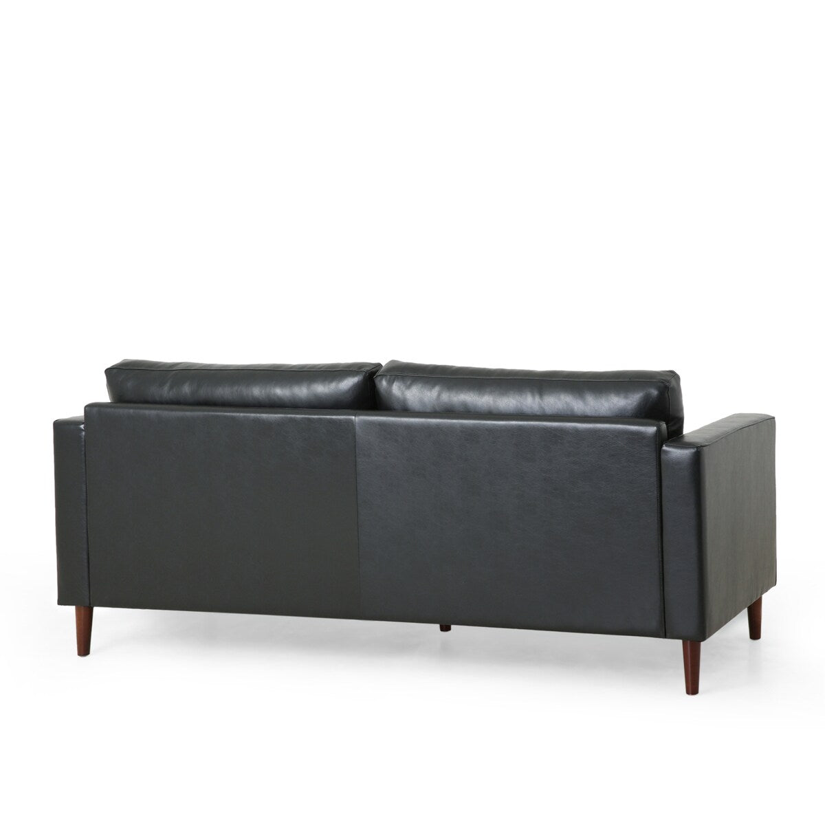 Comfy 3-seat Sofa with Wooden Legs