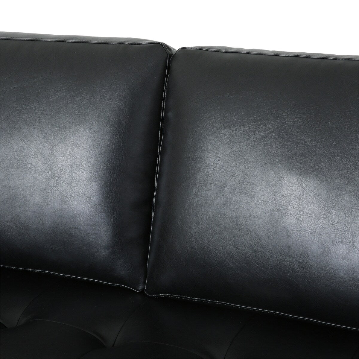 Comfy 3-seat Sofa with Wooden Legs