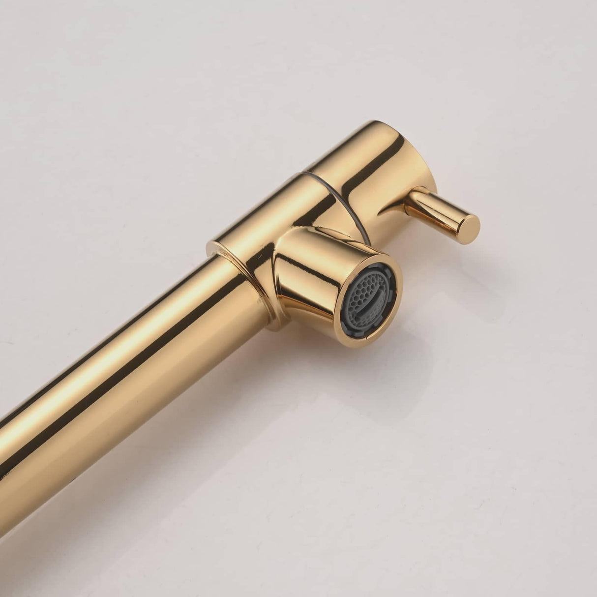 Commercial Pull Down Kitchen Sink Faucet Polished Gold Single Handle Kitchen Faucets With Sprayer Stainless Steel Laundry Taps