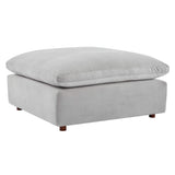 Commix Down Filled Overstuffed Velvet 6-Piece Sectional Sofa