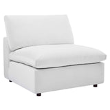 Commix Down Filled Overstuffed Velvet 7-Piece Sectional Sofa