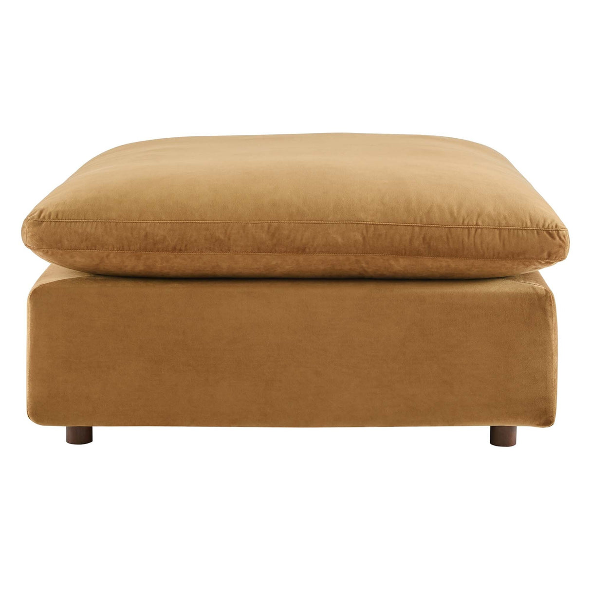 Commix Down Filled Overstuffed Velvet 7-Piece Sectional Sofa