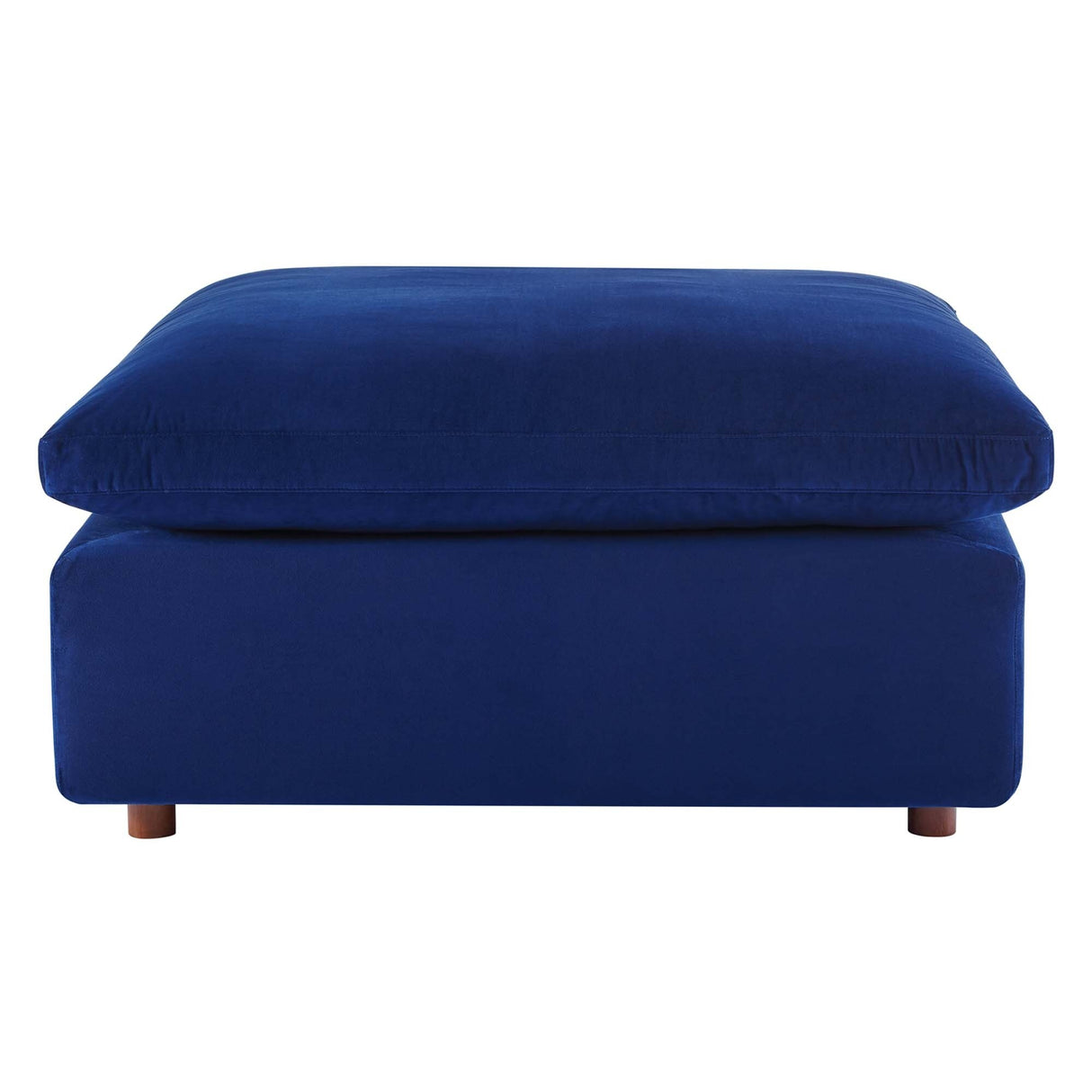 Commix Down Filled Overstuffed Velvet 7-Piece Sectional Sofa