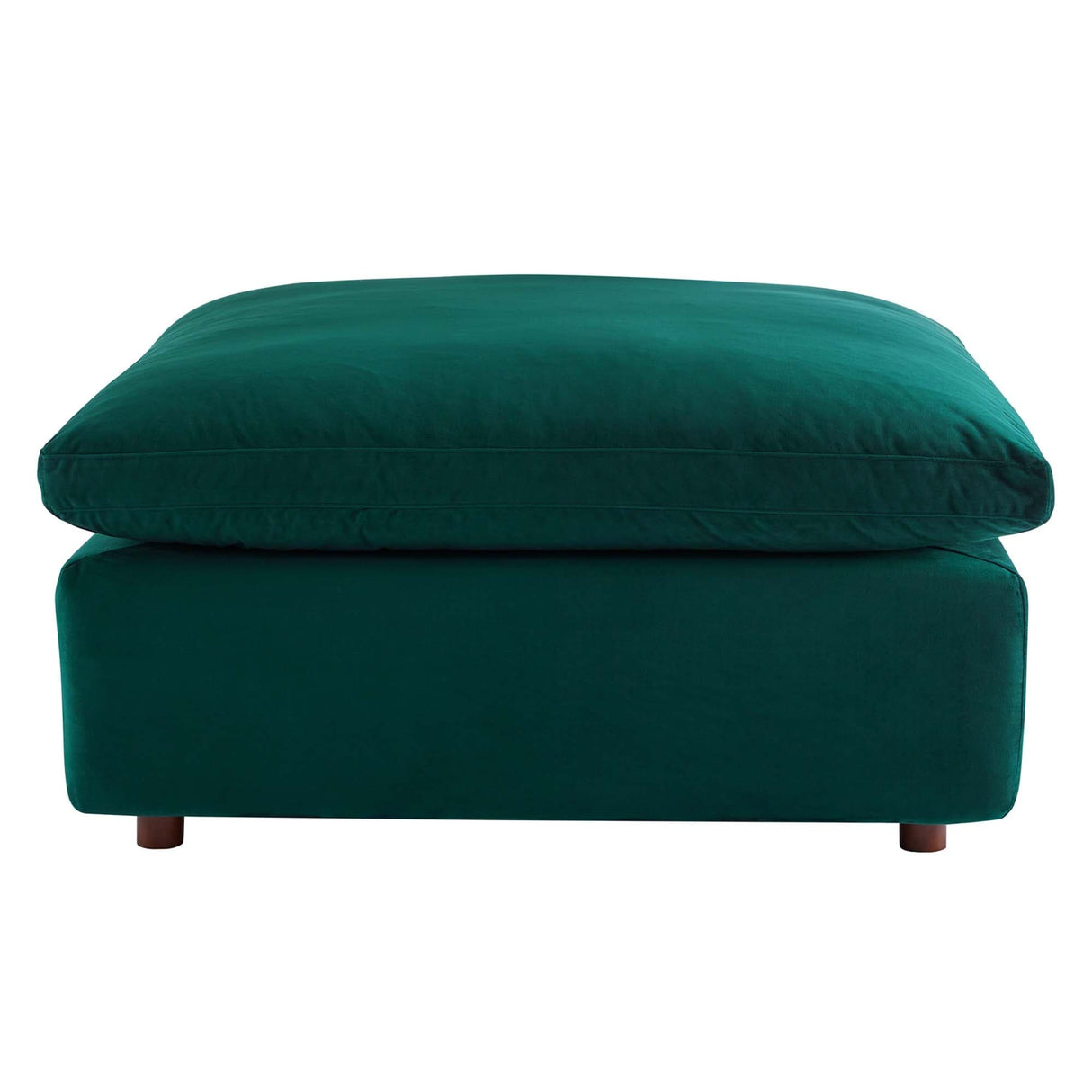Commix Down Filled Overstuffed Velvet 7-Piece Sectional Sofa