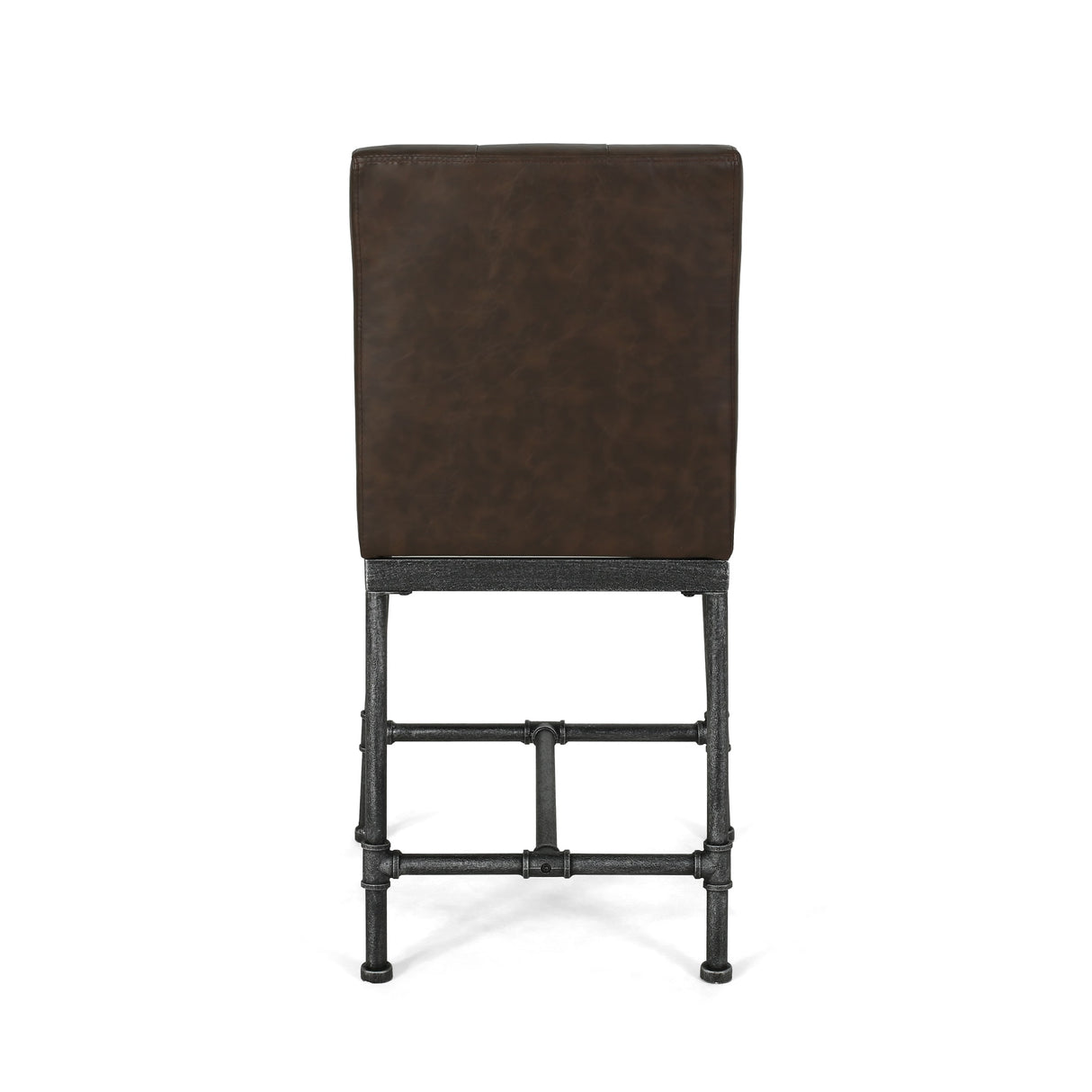 Commonwealth Faux Leather 24 Inch Counter Stools (Set of 2) by Christopher Knight Home
