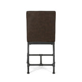 Commonwealth Faux Leather 24 Inch Counter Stools (Set of 2) by Christopher Knight Home
