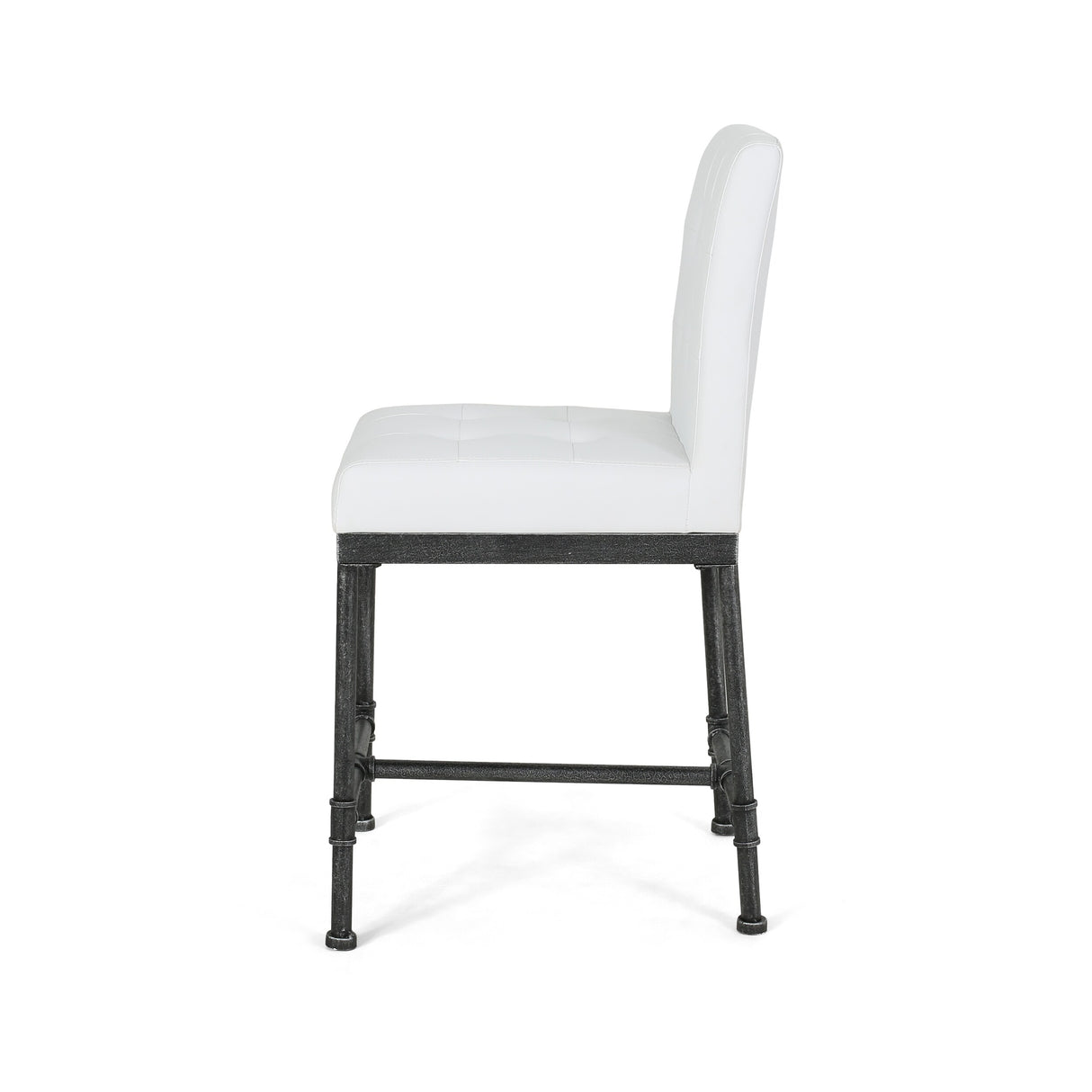 Commonwealth Faux Leather 24 Inch Counter Stools (Set of 2) by Christopher Knight Home