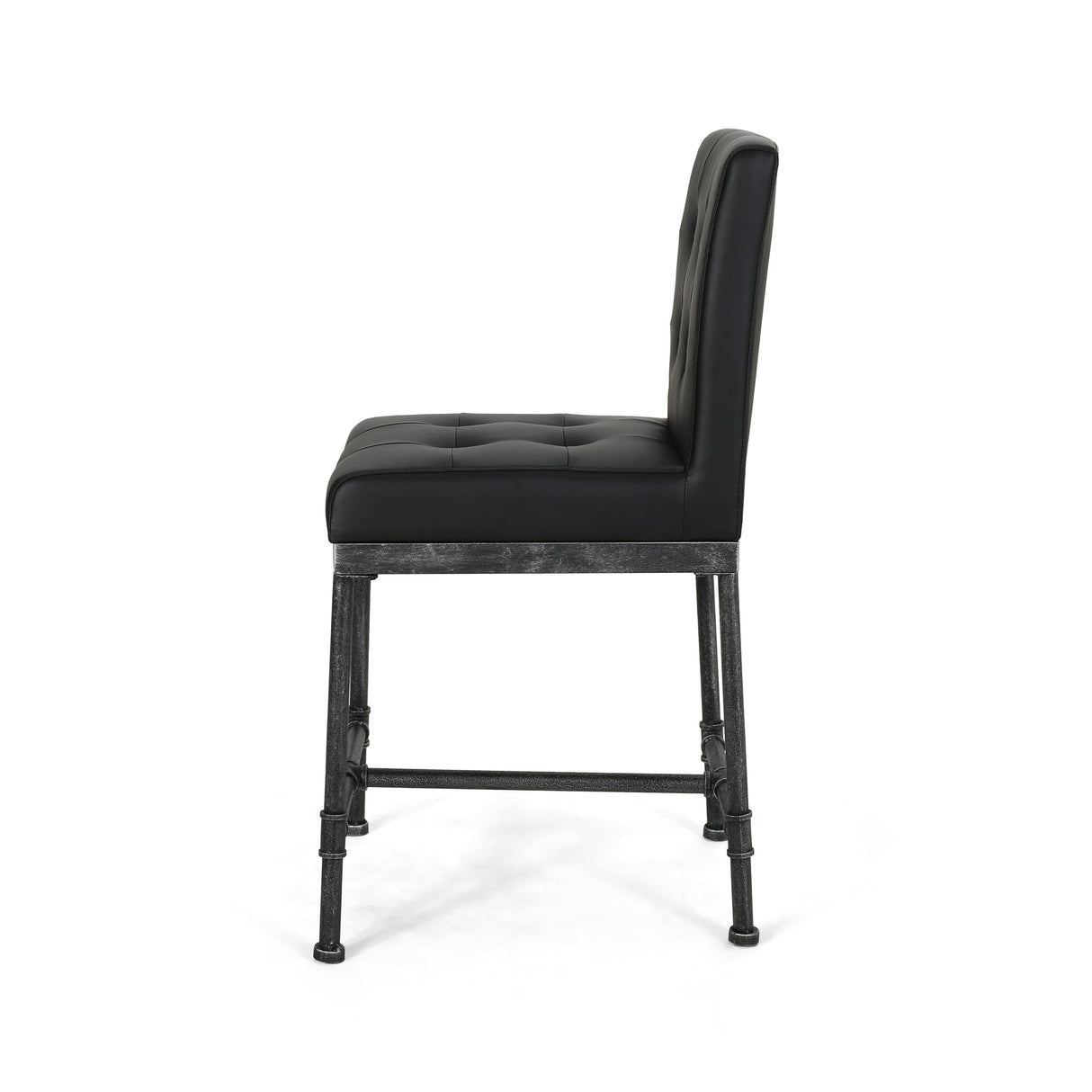 Commonwealth Faux Leather 24 Inch Counter Stools (Set of 2) by Christopher Knight Home