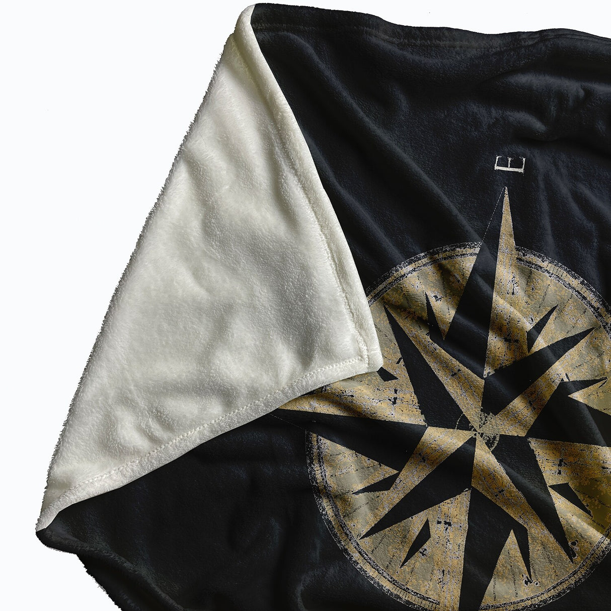 Compass Fleece Throw Blanket