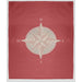 Compass Fleece Throw Blanket
