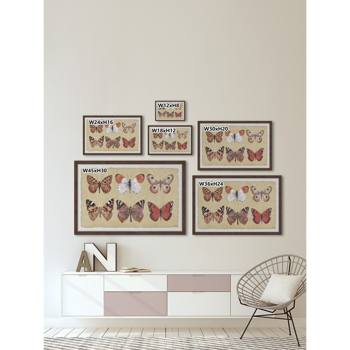 Complex Pattern Framed Print