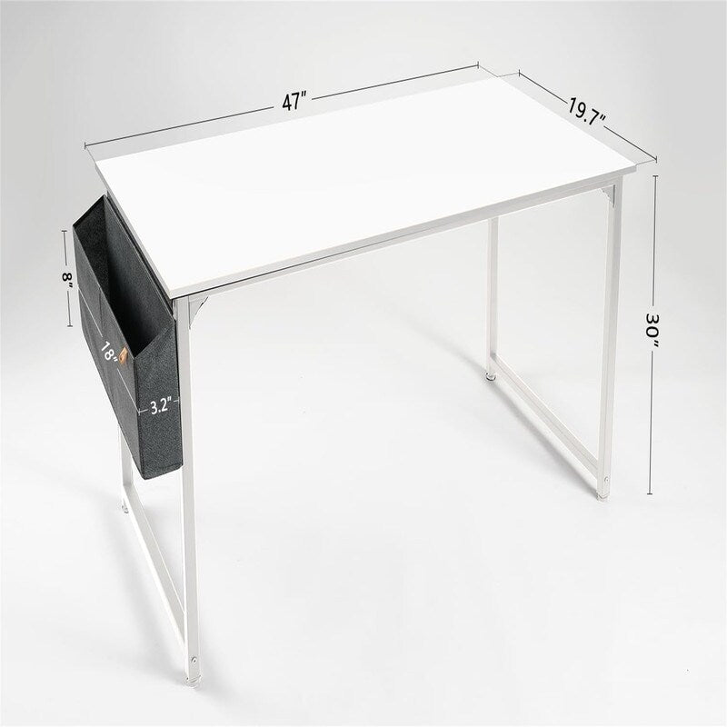 Computer Desk 47" Study Writing Table