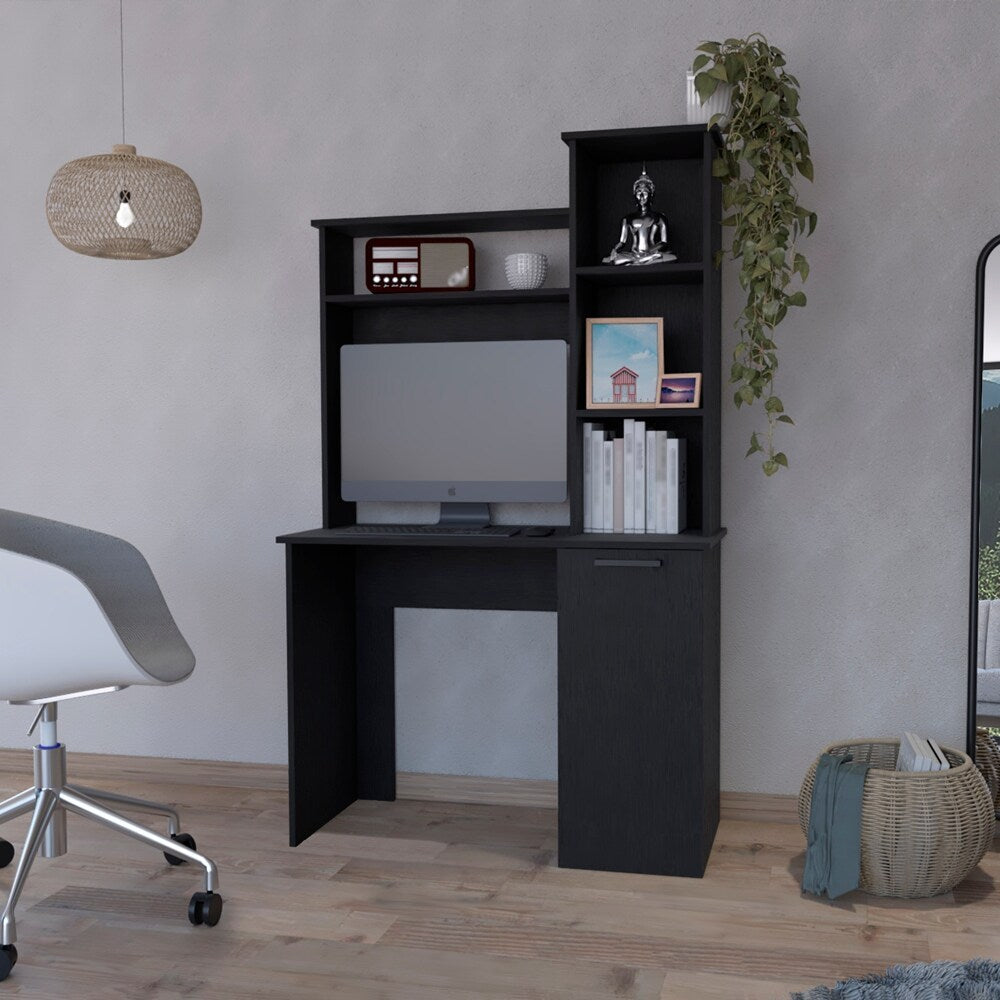 Computer Desk Dumas, Office, Black,High quality and durable