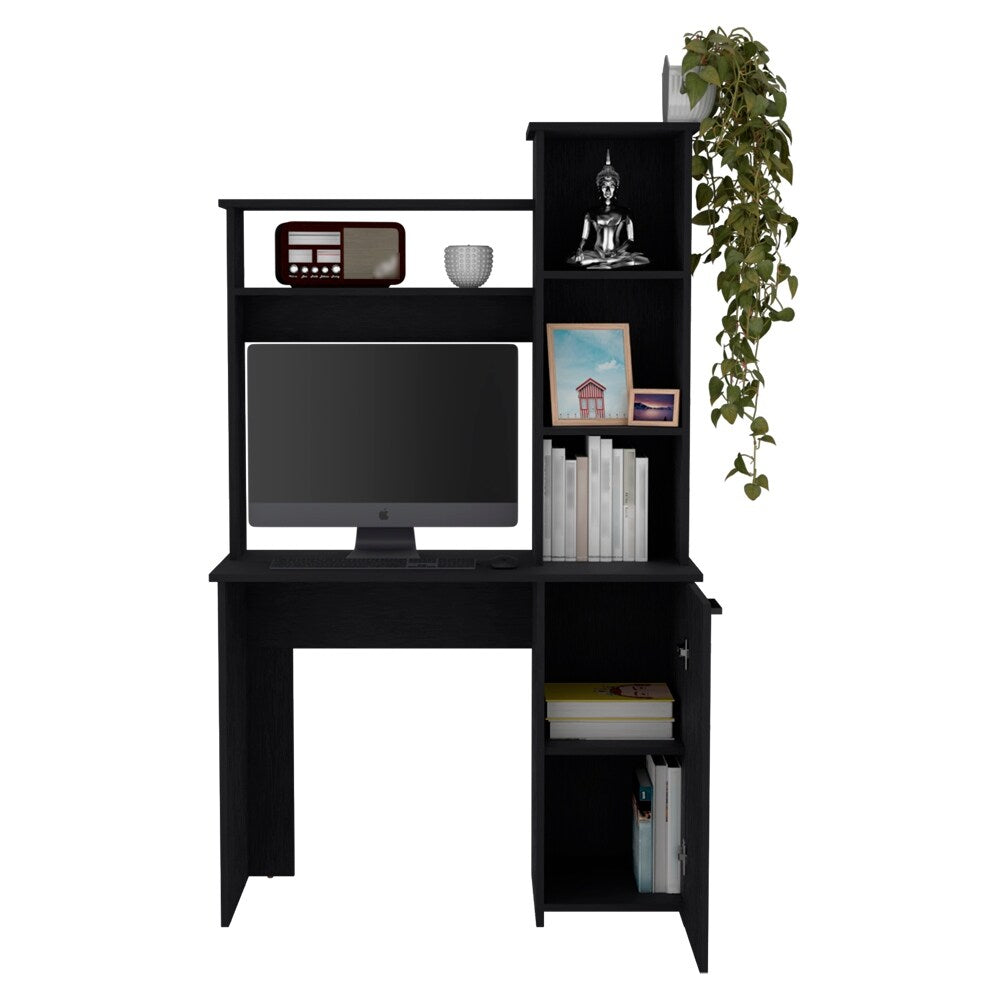 Computer Desk Dumas, Office, Black,High quality and durable