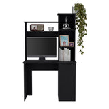 Computer Desk Dumas, Office, Black,High quality and durable