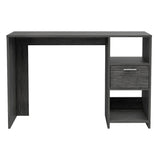 Computer Desk for Home Office, One Drawer, Two Shelves