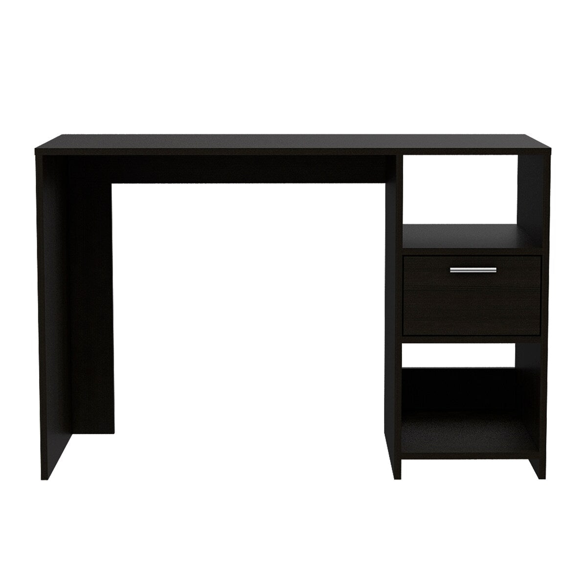 Computer Desk,Writing Desk, One Drawer, Two Shelves