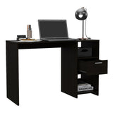 Computer Desk,Writing Desk, One Drawer, Two Shelves