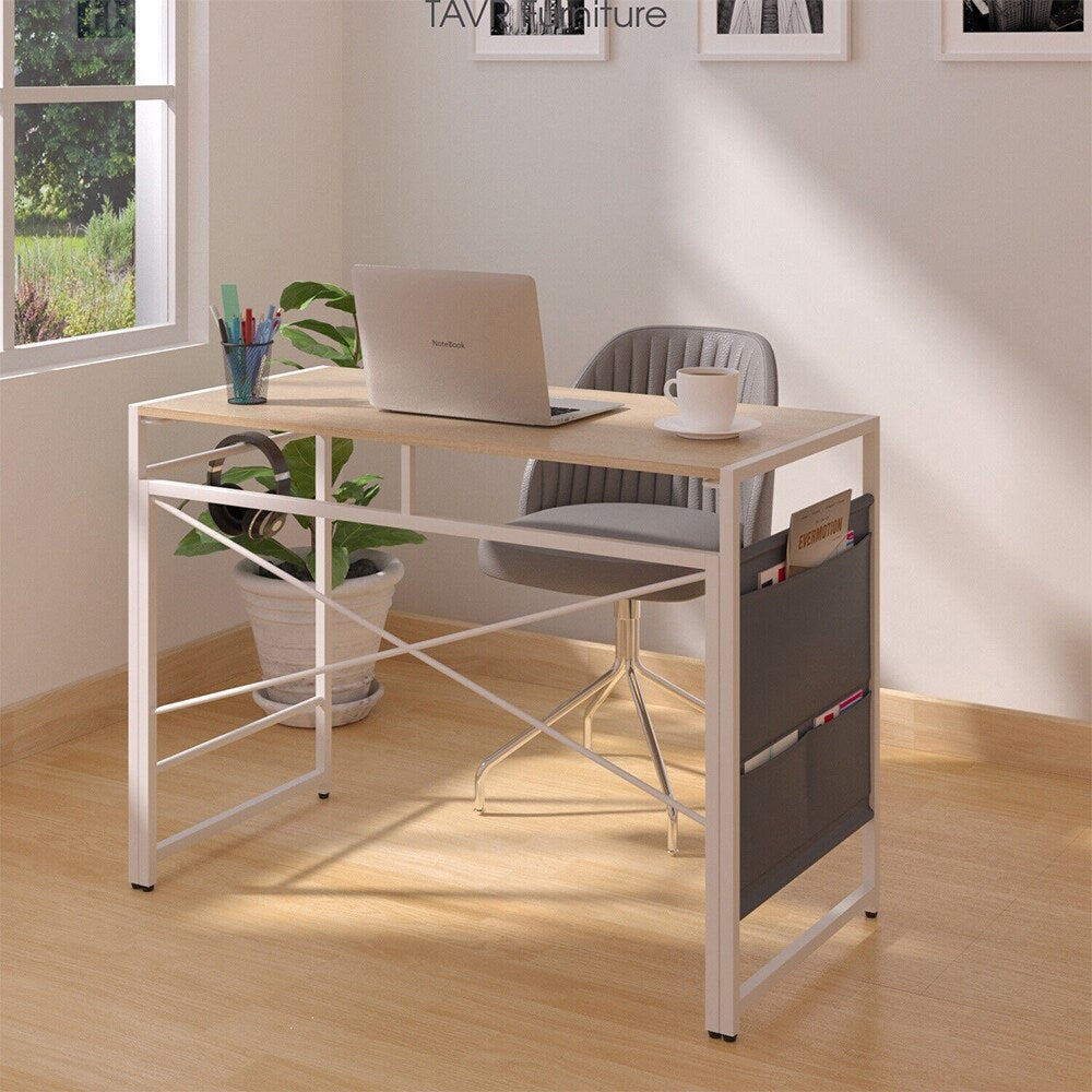 Computer Gaming Table Study Workstation White