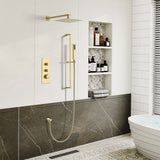 12" Wall Mounted Rain Shower Head Systems