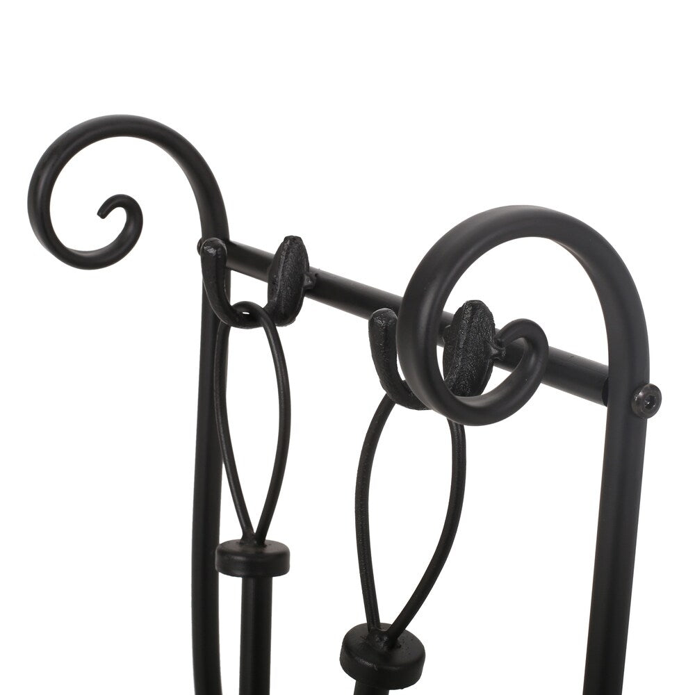 Concetta Log Rack and Tool Set by Christopher Knight Home - 17.00" W x 15.00" L x 30.00" H