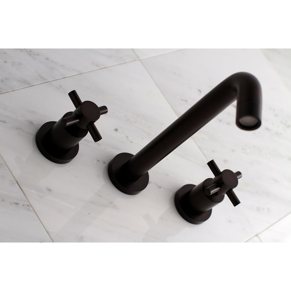 Kingston Brass Concord 3-Hole Wall Mount Roman Tub Faucet