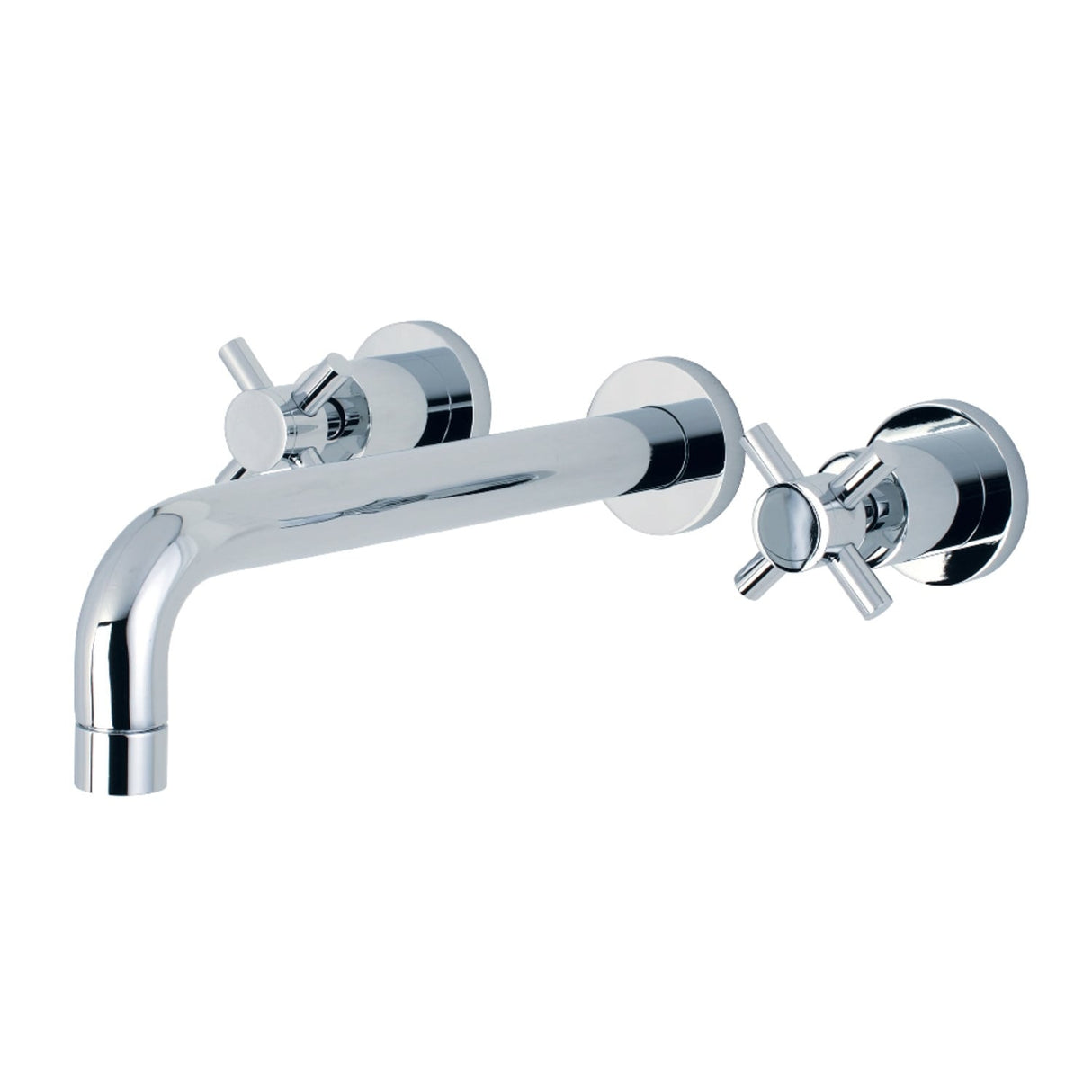 Kingston Brass Concord 3-Hole Wall Mount Roman Tub Faucet