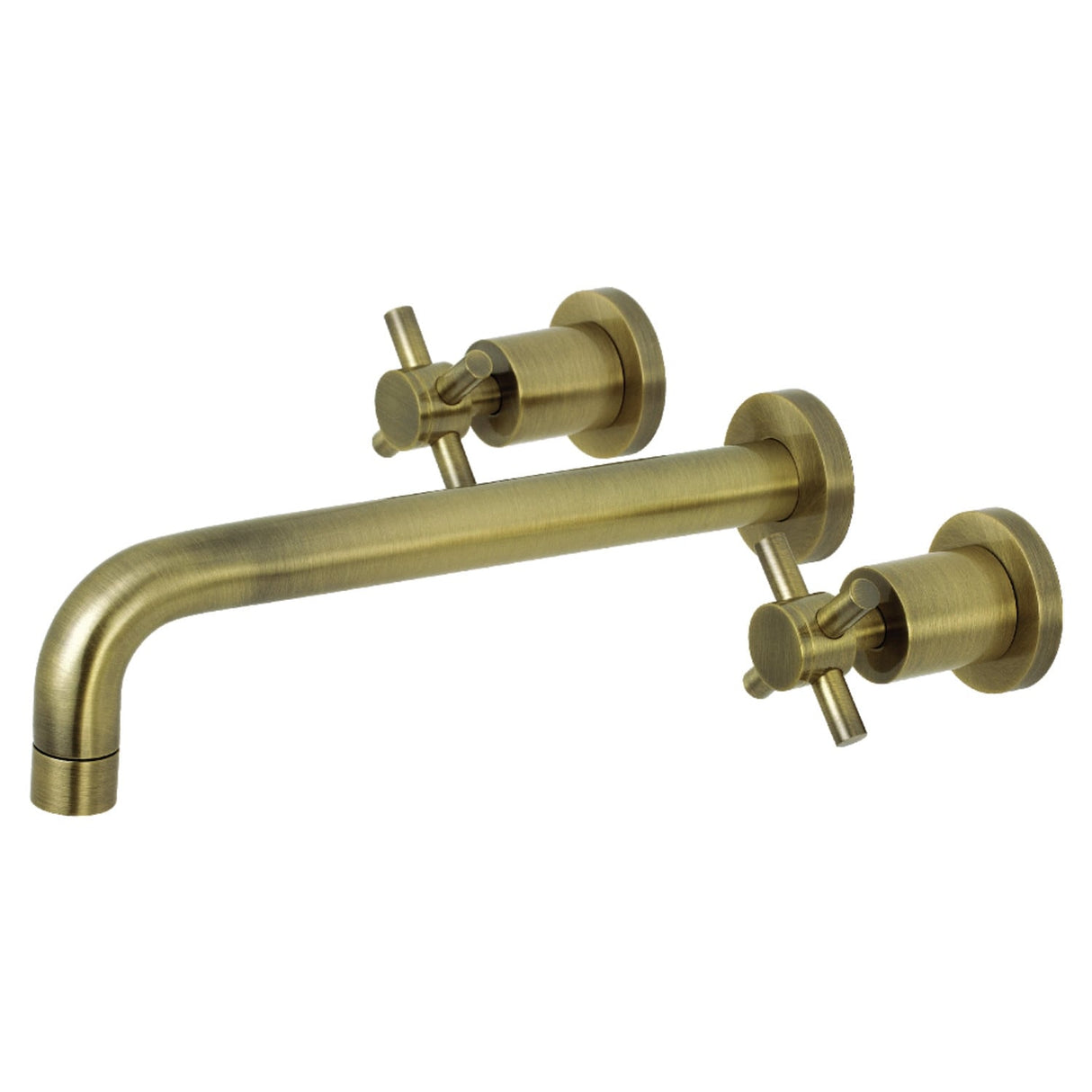 Kingston Brass Concord 3-Hole Wall Mount Roman Tub Faucet