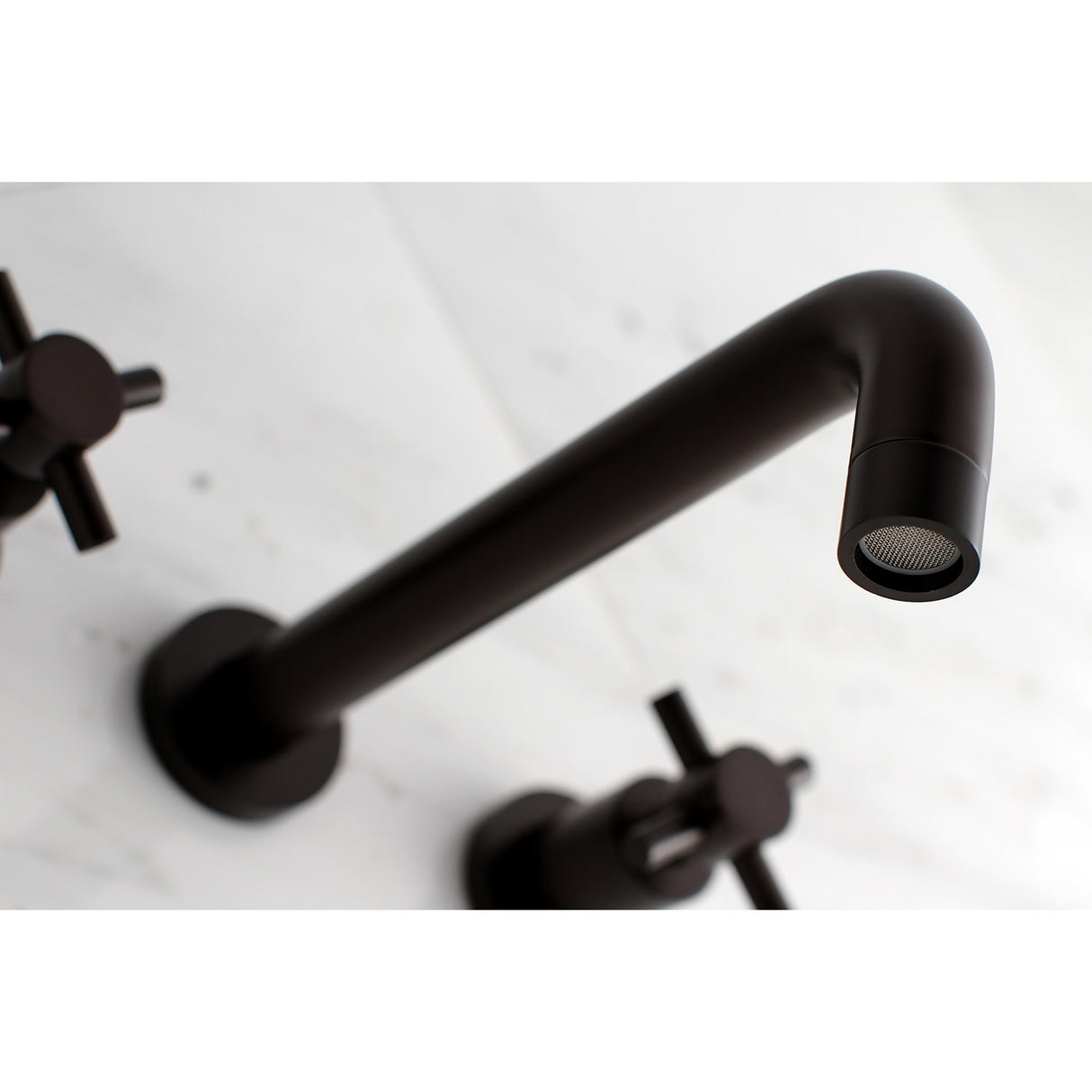 Kingston Brass Concord 3-Hole Wall Mount Roman Tub Faucet