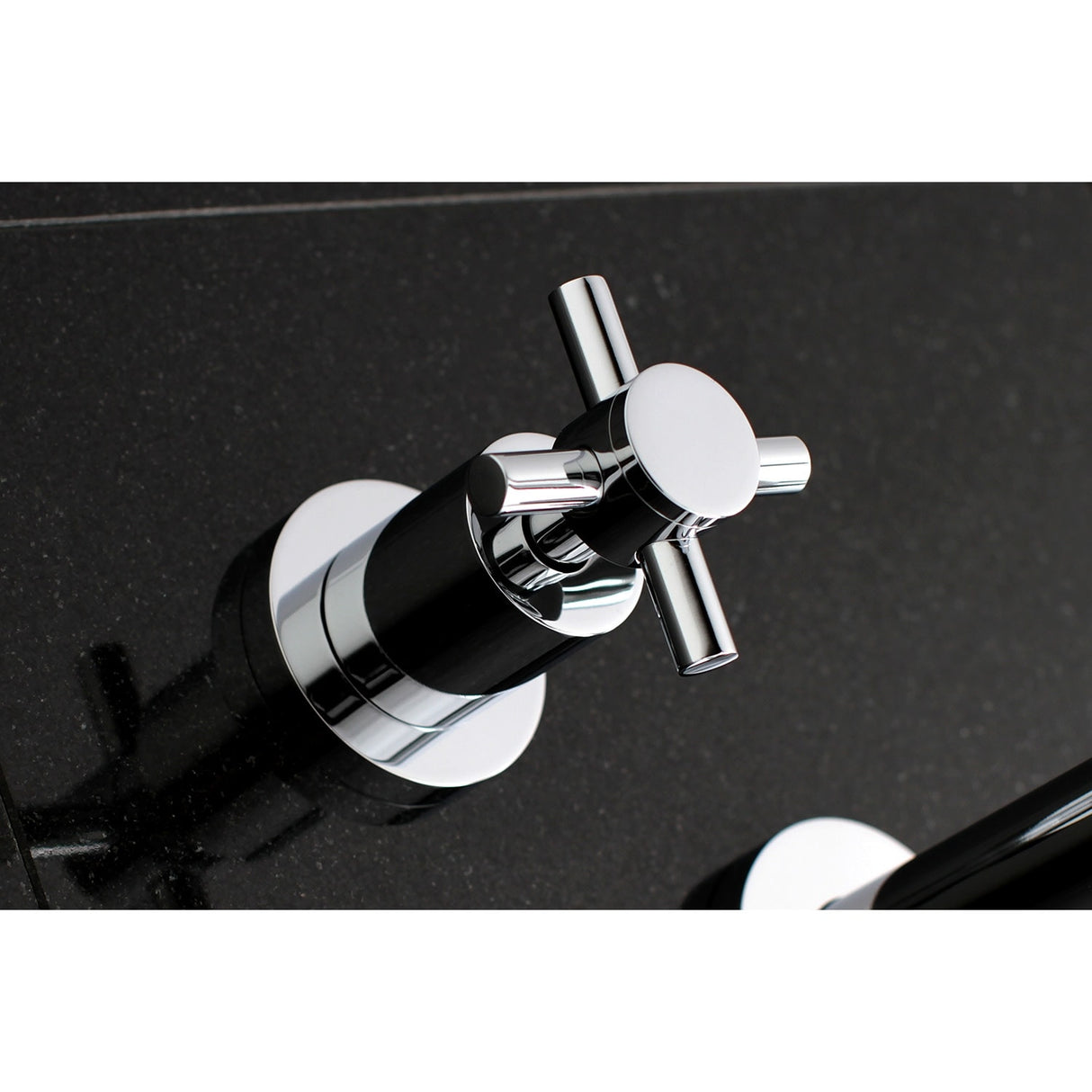Kingston Brass Concord 3-Hole Wall Mount Roman Tub Faucet