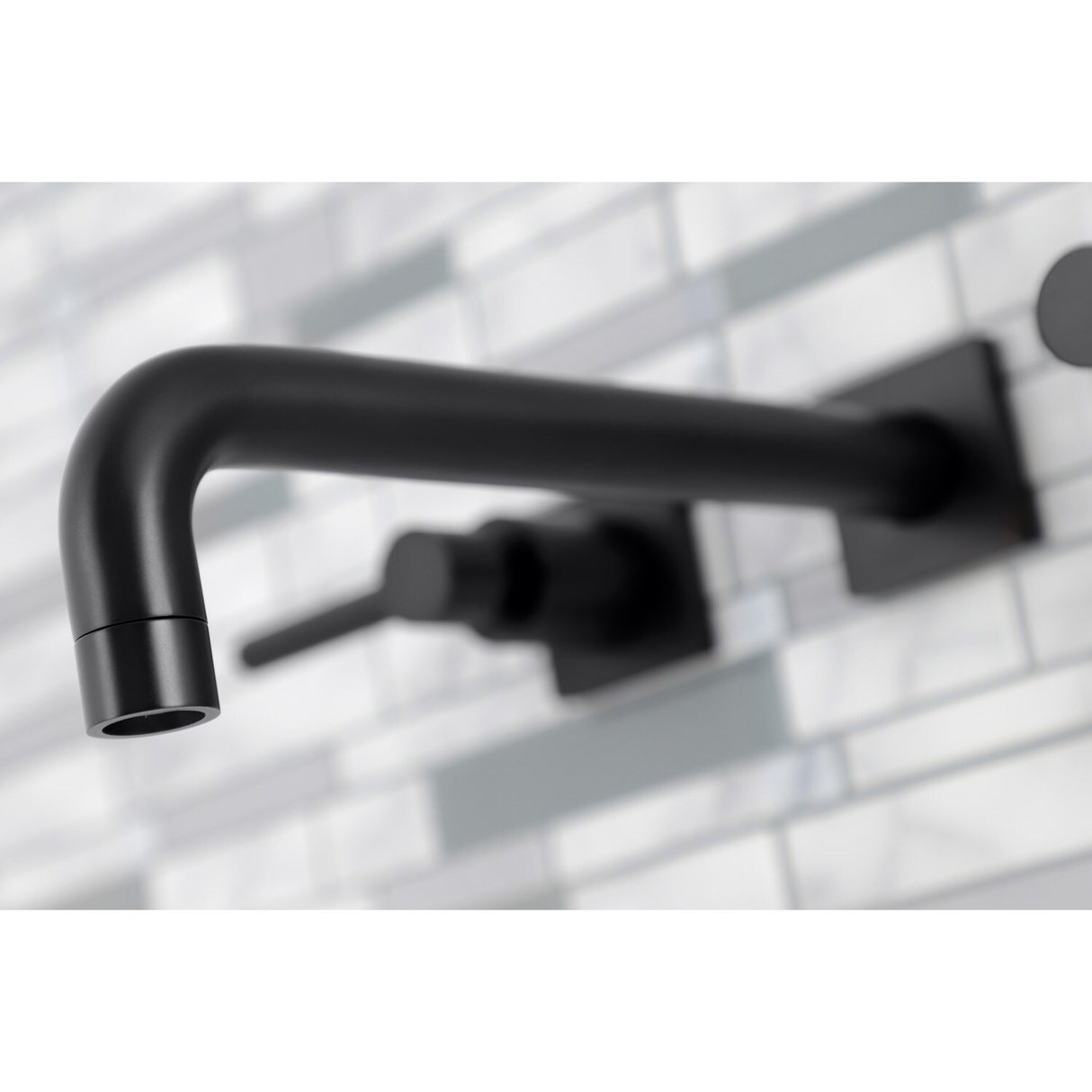 Kingston Brass Concord 3-Hole Wall Mount Roman Tub Faucet